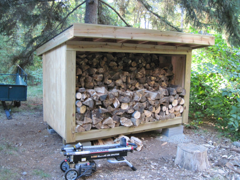 The Ultimate Firewood Holder